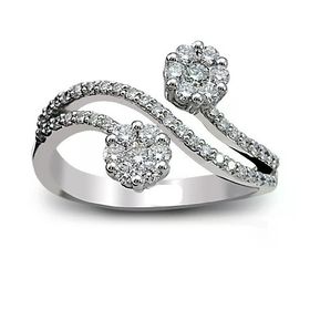 Harem Altın CORY11 0.56 Ct Coronet Pırlanta Yüzük