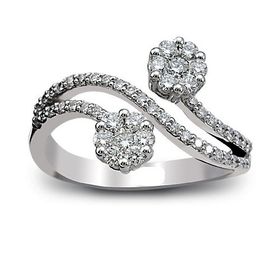 Harem Altın CORY11 0.56 Ct Coronet Pırlanta Yüzük