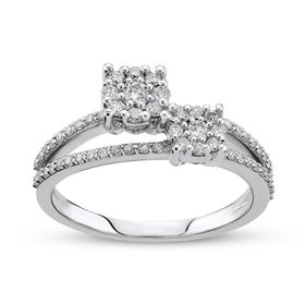 Harem Altın CORY14 0.44 Ct Coronet Pırlanta Yüzük
