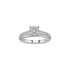 Harem Altın CORY16 1.04 ct Kadın Coronet Pırlanta Yüzük