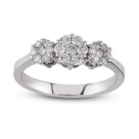 Harem Altın CORY18 0.39 ct Coronet Pırlanta Yüzük