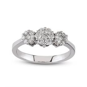 Harem Altın CORY18 0.39 ct Coronet Pırlanta Yüzük