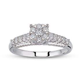 Harem Altın CORY20 0.17 Ct Coronet Kadın Pırlanta Yüzük