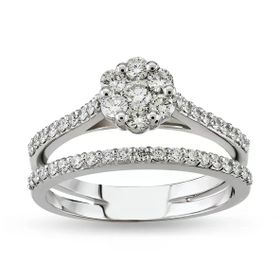 Harem Altın CORY25 0.62 Ct Coronet Pırlanta Yüzük