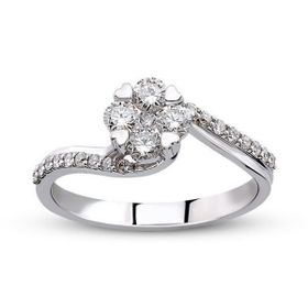 Harem Altın CORY27 0.48 ct Coronet Pırlanta Yüzük