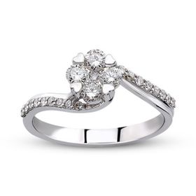 Harem Altın CORY27 0.48 ct Coronet Pırlanta Yüzük