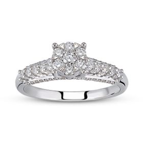 Harem Altın CORY3 0.53 Ct Coronet Pırlanta Yüzük