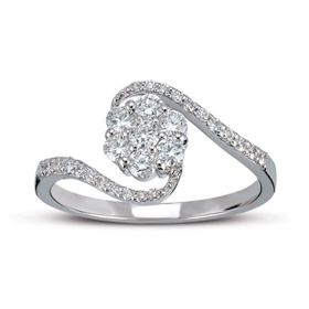 Harem Altın CORY9 0.45 Ct Coronet Pırlanta Yüzük