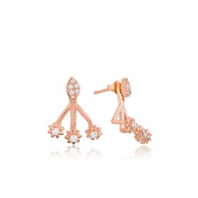 Harem Altın EA1160136 Sihirli Çiçek Kadın Gümüş Küpe