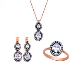 Harem Altın GMS141 Kadın Gümüş Set