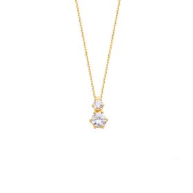 Harem Altın GMS1427 6 Tırnak Pırlanta Montür Swarovski Gümüş Kadın Kolye