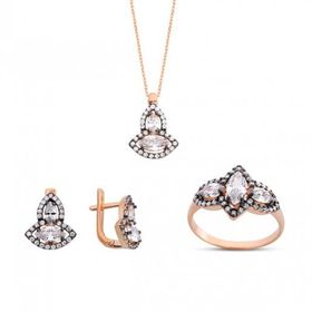 Harem Altın GMS147 Kadın Gümüş Set