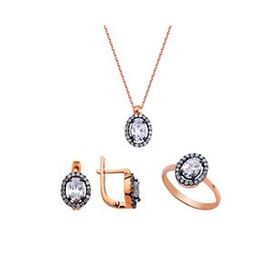 Harem Altın GMS151 Kadın Gümüş Set