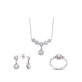 Harem Altın GMS156 Kadın Gümüş Set
