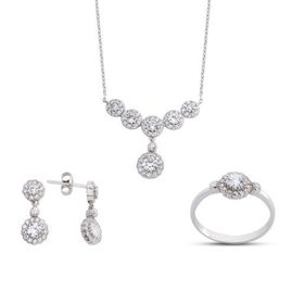 Harem Altın GMS156 Kadın Gümüş Set