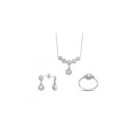 Harem Altın GMS156 Kadın Gümüş Set