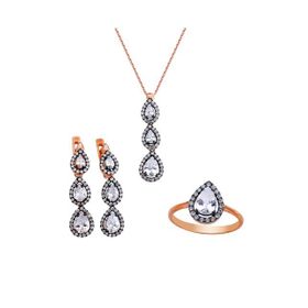 Harem Altın GMS162 Kadın Gümüş Set