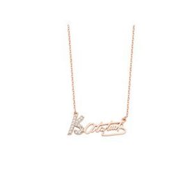 Harem Altın GMS394 K.Atatürk İmzası Kadın Gümüş Kolye