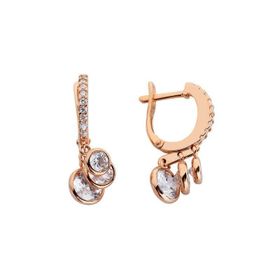 Harem Altın GMS670 Sallantı Üçtaş Gümüş Küpe
