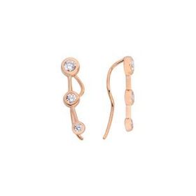 Harem Altın GMS697 Tria Kıkırdak Gümüş Küpe