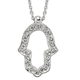 Harem Altın K48559 18 Ayar Altın Pırlanta Fatma Kolye
