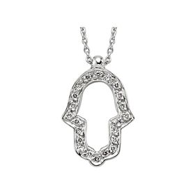 Harem Altın K48559 18 Ayar Altın Pırlanta Fatma Kolye