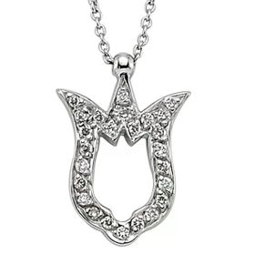 Harem Altın K48560 18 Ayar Altın Pırlanta Lale Kolye