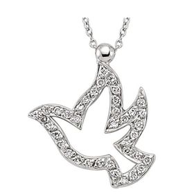 Harem Altın K48566 18 Ayar Altın Pırlanta Güvercin Kolye