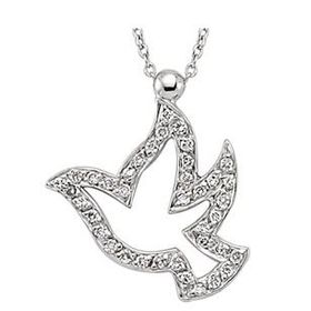 Harem Altın K48566 18 Ayar Altın Pırlanta Güvercin Kolye