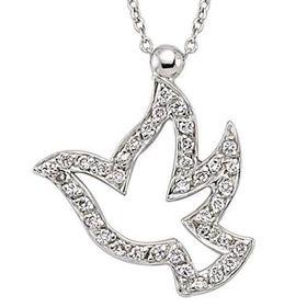 Harem Altın K48566 18 Ayar Altın Pırlanta Güvercin Kolye