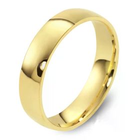 Harem Altın KLA17 6 mm Oval Klasik Alyans