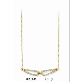 Harem Altın KLY1000 14 Ayar Altın Taşlı Kolye
