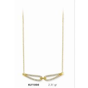 Harem Altın KLY1000 14 Ayar Altın Taşlı Kolye