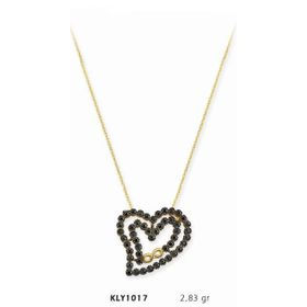 Harem Altın KLY1017 14 Ayar Altın Kalp Kolye