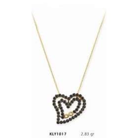 Harem Altın KLY1017 14 Ayar Altın Kalp Kolye