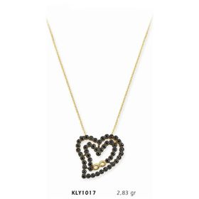 Harem Altın KLY1017 14 Ayar Altın Kalp Kolye