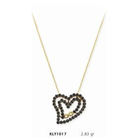 Harem Altın KLY1017 14 Ayar Altın Kalp Kolye