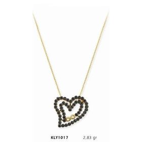 Harem Altın KLY1017 14 Ayar Altın Kalp Kolye