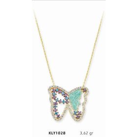 Harem Altın KLY1028 14 Ayar Altın Kelebek Kolye