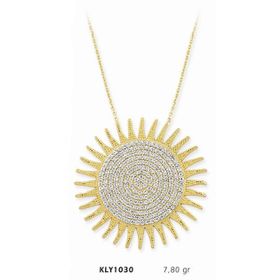 Harem Altın KLY1030 14 Ayar Altın Güneş Kolye