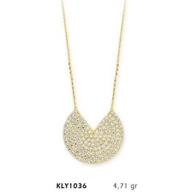 Harem Altın KLY1036 14 Ayar Altın Dilim Kolye