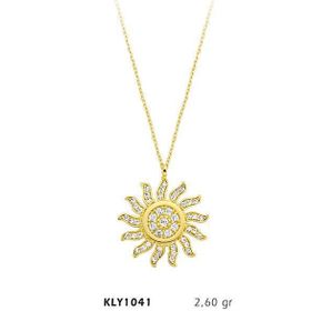 Harem Altın KLY1041 14 Ayar Altın Güneş Kolye