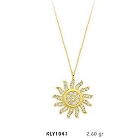Harem Altın KLY1041 14 Ayar Altın Güneş Kolye