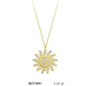 Harem Altın KLY1041 14 Ayar Altın Güneş Kolye