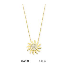 Harem Altın KLY1061 14 Ayar Altın Güneş Kolye