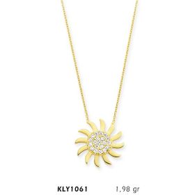 Harem Altın KLY1061 14 Ayar Altın Güneş Kolye