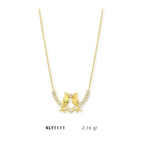 Harem Altın KLY1111 14 Ayar Altın Çift Kuş Kolye