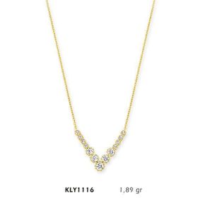 Harem Altın KLY1116 14 Ayar Altın V Kolye