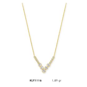 Harem Altın KLY1116 14 Ayar Altın V Kolye