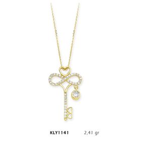 Harem Altın KLY1141 14 Ayar Altın Anahtar Kolye